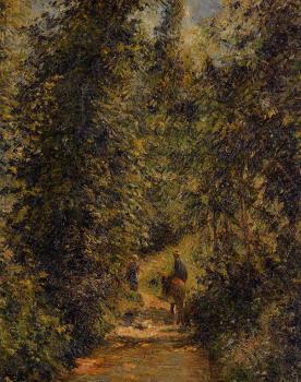 卡米耶 畢沙羅 Path under the Trees, Summer 卡米耶 畢沙羅 Path under the Trees, Summer